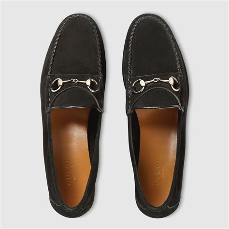 gucci loafers girls|gucci suede loafer.